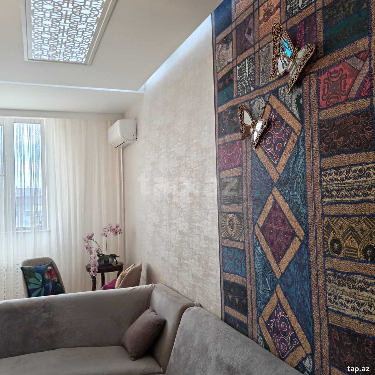 3-otaqlı yeni tikili, Həzi Aslanov m., 130 m²