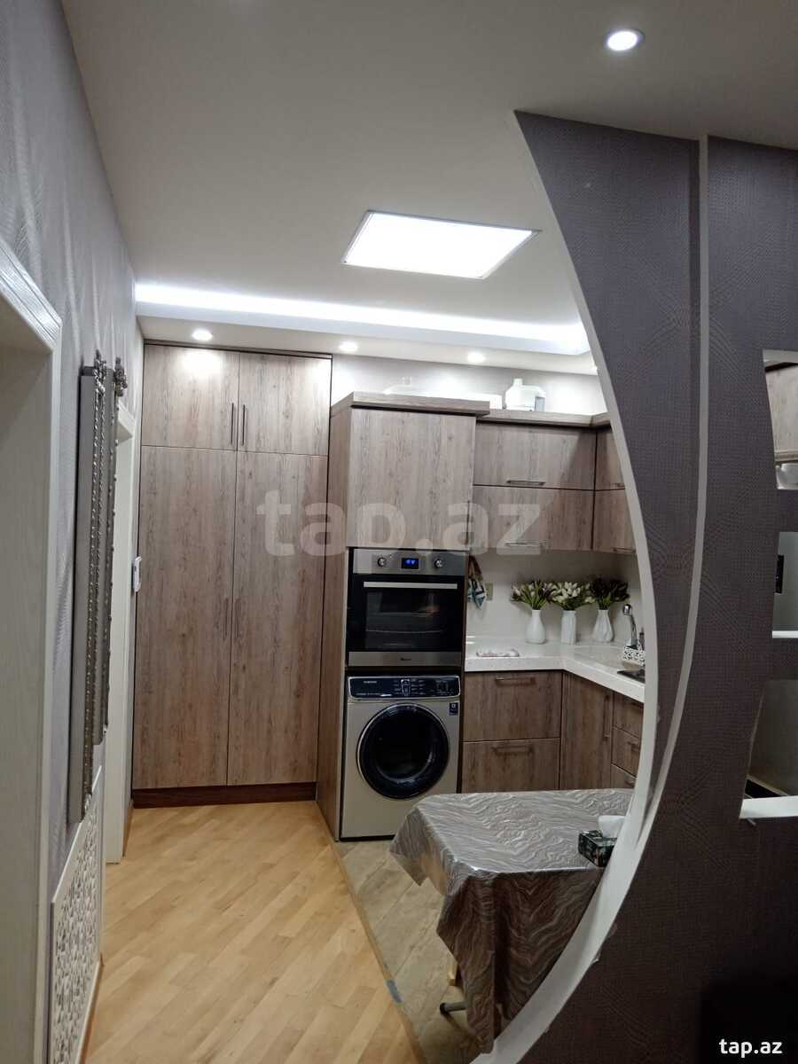3-otaqlı yeni tikili, Həzi Aslanov m., 130 m²