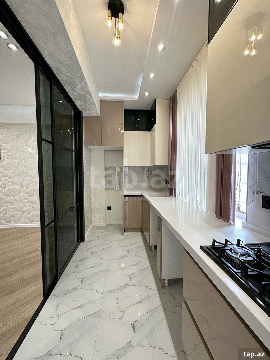 3-otaqlı yeni tikili, S. Ə. Şirvani küçəsi, 68 m²