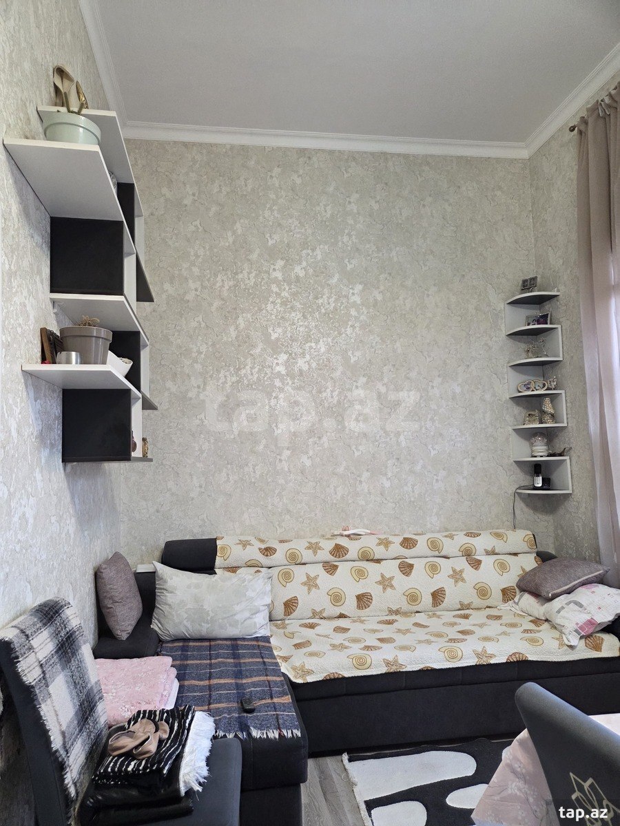 2-otaqlı mənzil, Bayıl qəs., 34 m²