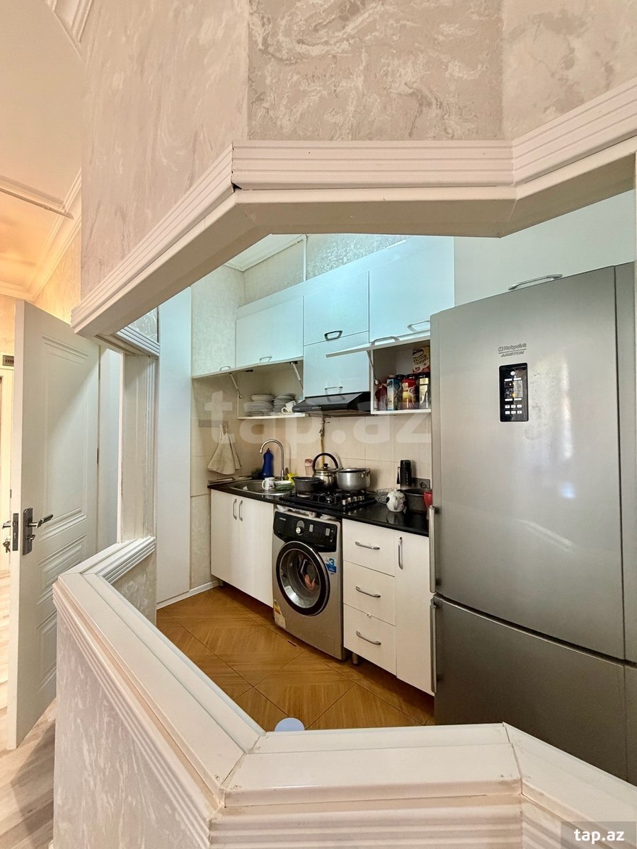 3-otaqlı yeni tikili, Həzi Aslanov m., 77 m²