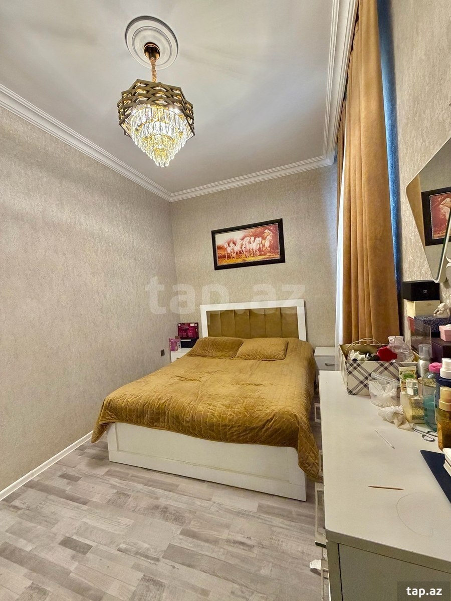 3-otaqlı yeni tikili, Həzi Aslanov m., 77 m²