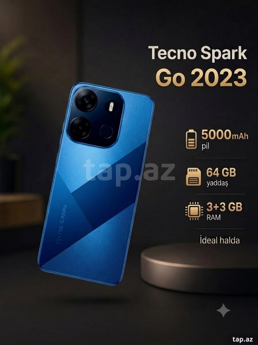 Tecno Spark Go 2023 Uyuni Blue 64GB/3GB