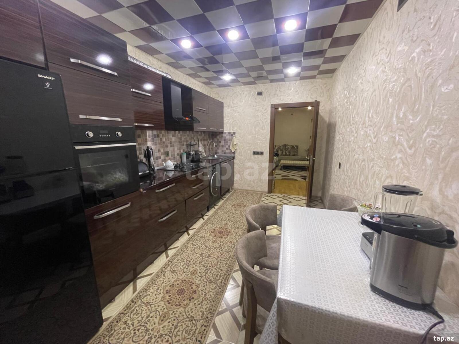 3-otaqlı yeni tikili, Yeni Yasamal qəs., 103 m²