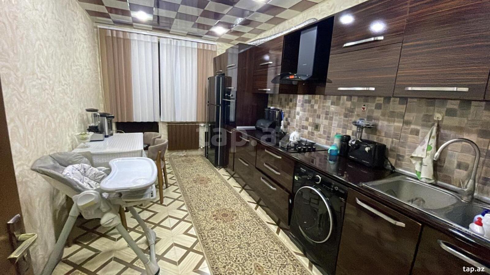 3-otaqlı yeni tikili, Yeni Yasamal qəs., 103 m²