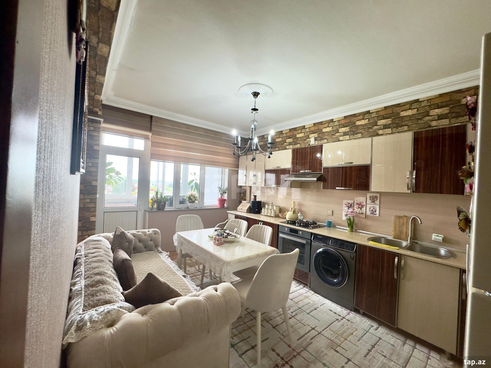 2-otaqlı yeni tikili, Xaçmaz r., 68.9 m²