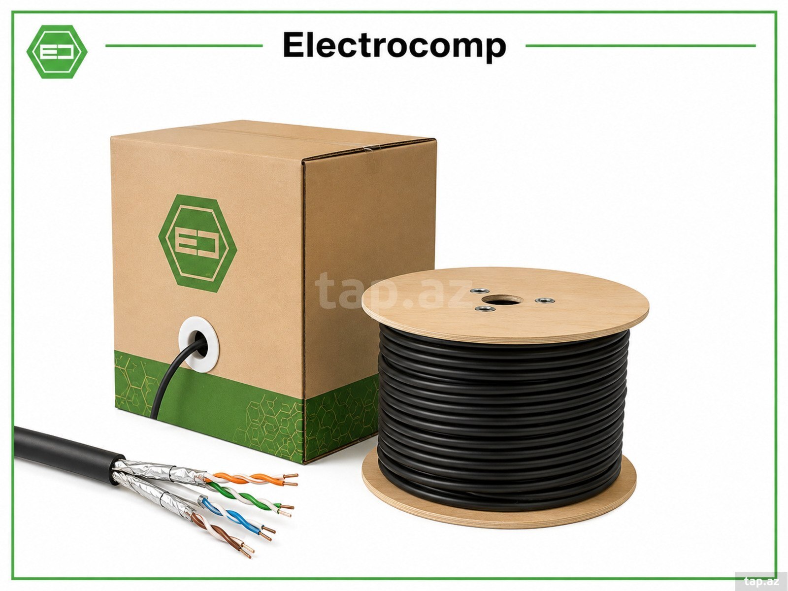 Cat 5 Cat 6 kabelləri
