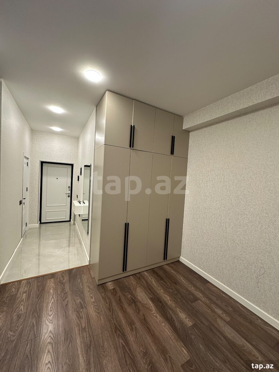 2-otaqlı yeni tikili, Yasamal r., 80 m²