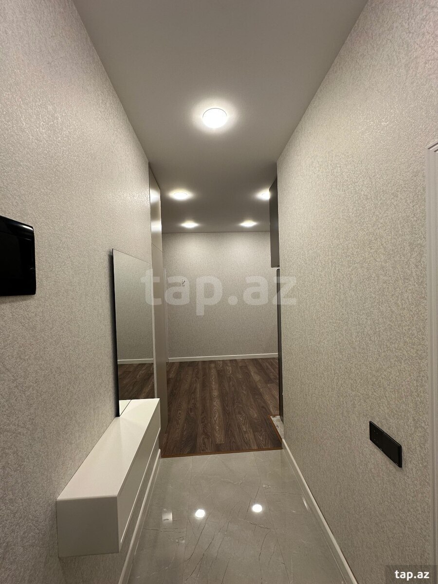 2-otaqlı yeni tikili, Yasamal r., 80 m²