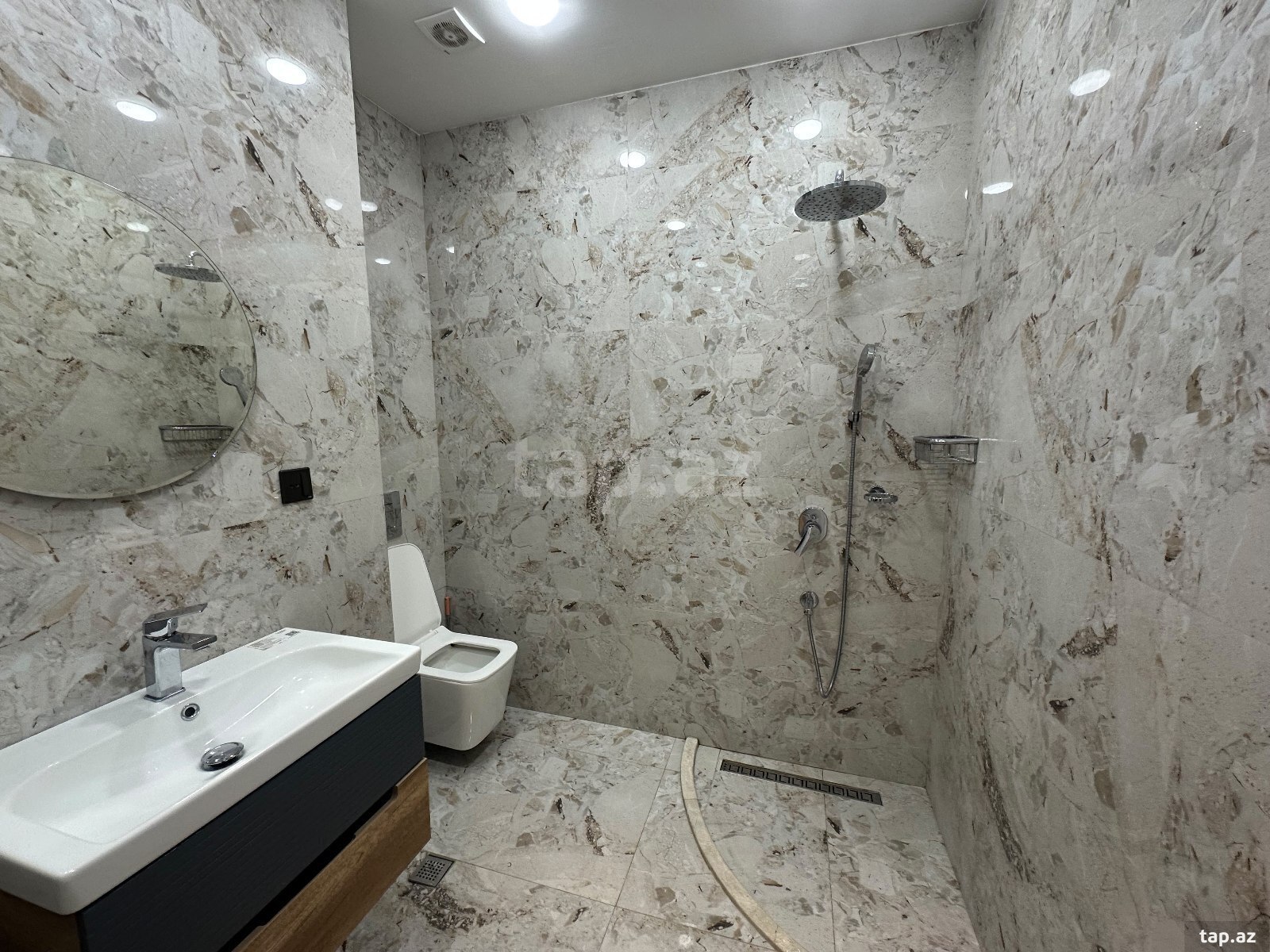 2-otaqlı yeni tikili, Yasamal r., 80 m²