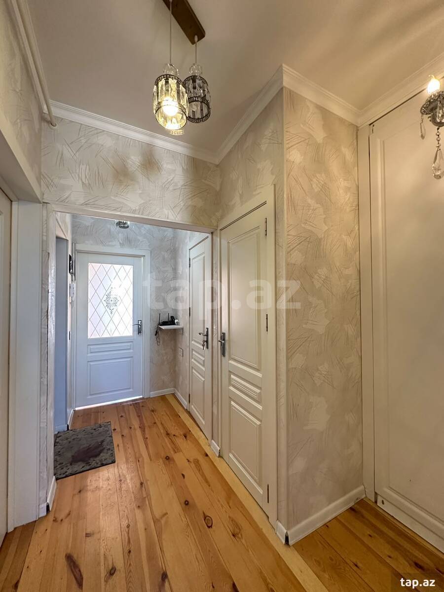 2-otaqlı mənzil kirayə verilir, Məzahir Rüstəmov küç., 60 m²