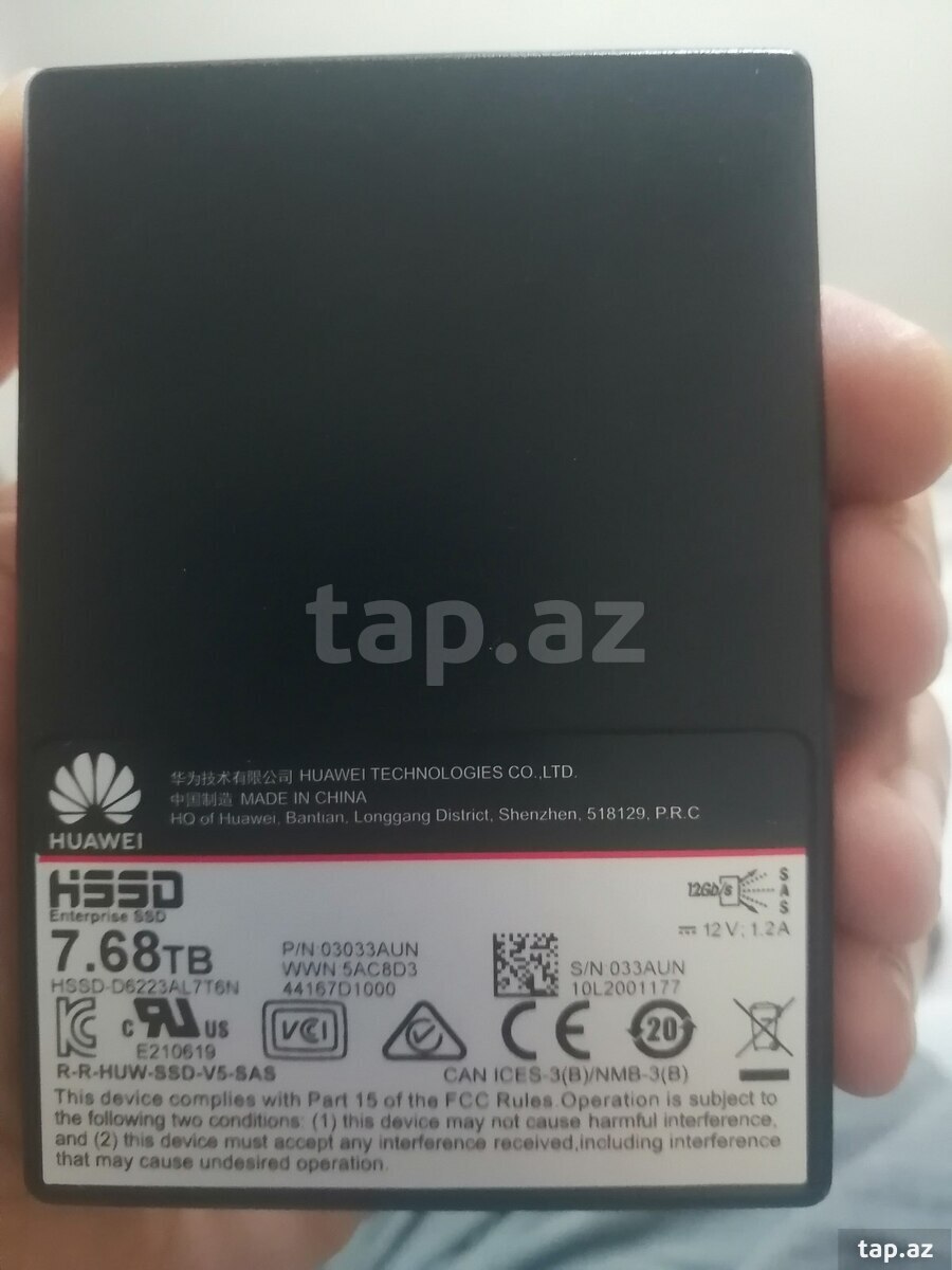 Huawei hssd-d6223al7t6n 7.68 tb