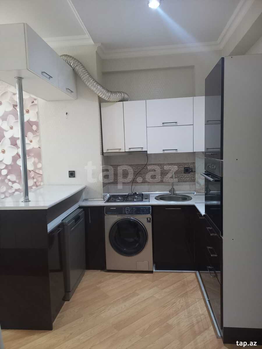 2-otaqlı yeni tikili kirayə verilir, N.Nərimanov m., 60 m²