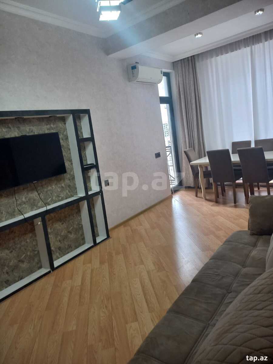 2-otaqlı yeni tikili kirayə verilir, N.Nərimanov m., 60 m²