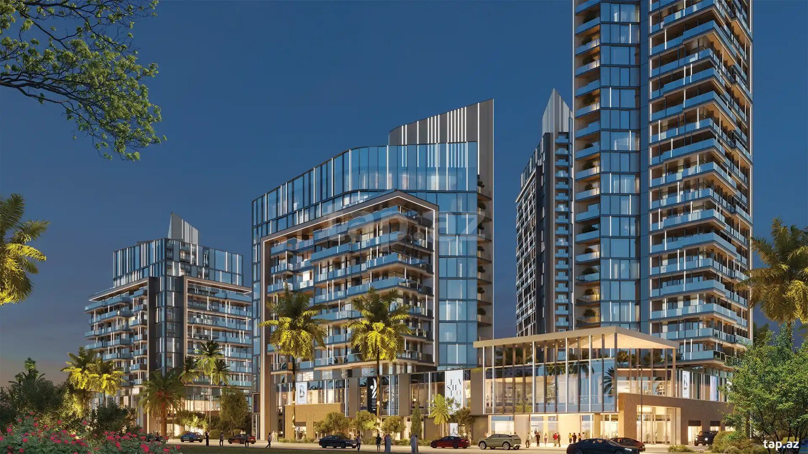 1-otaqlı yeni tikili, Nardaran qəs., 40.9 m²