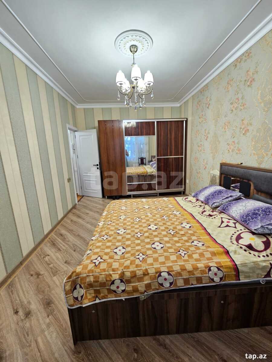 4-otaqlı mənzil, 8 Mkr., 120 m²