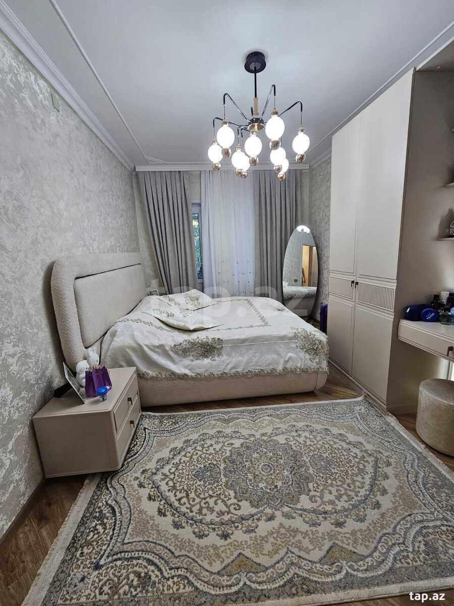 4-otaqlı mənzil, 8 Mkr., 120 m²