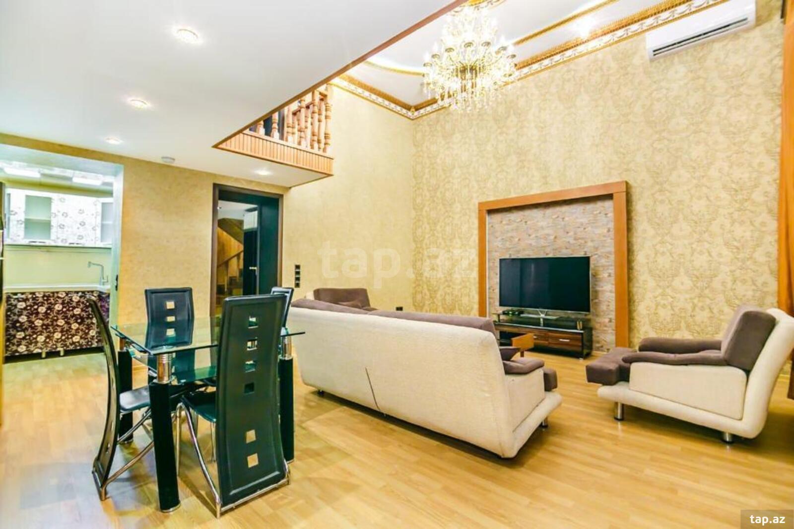 3-otaqlı yeni tikili, Sahil m., 90 m²