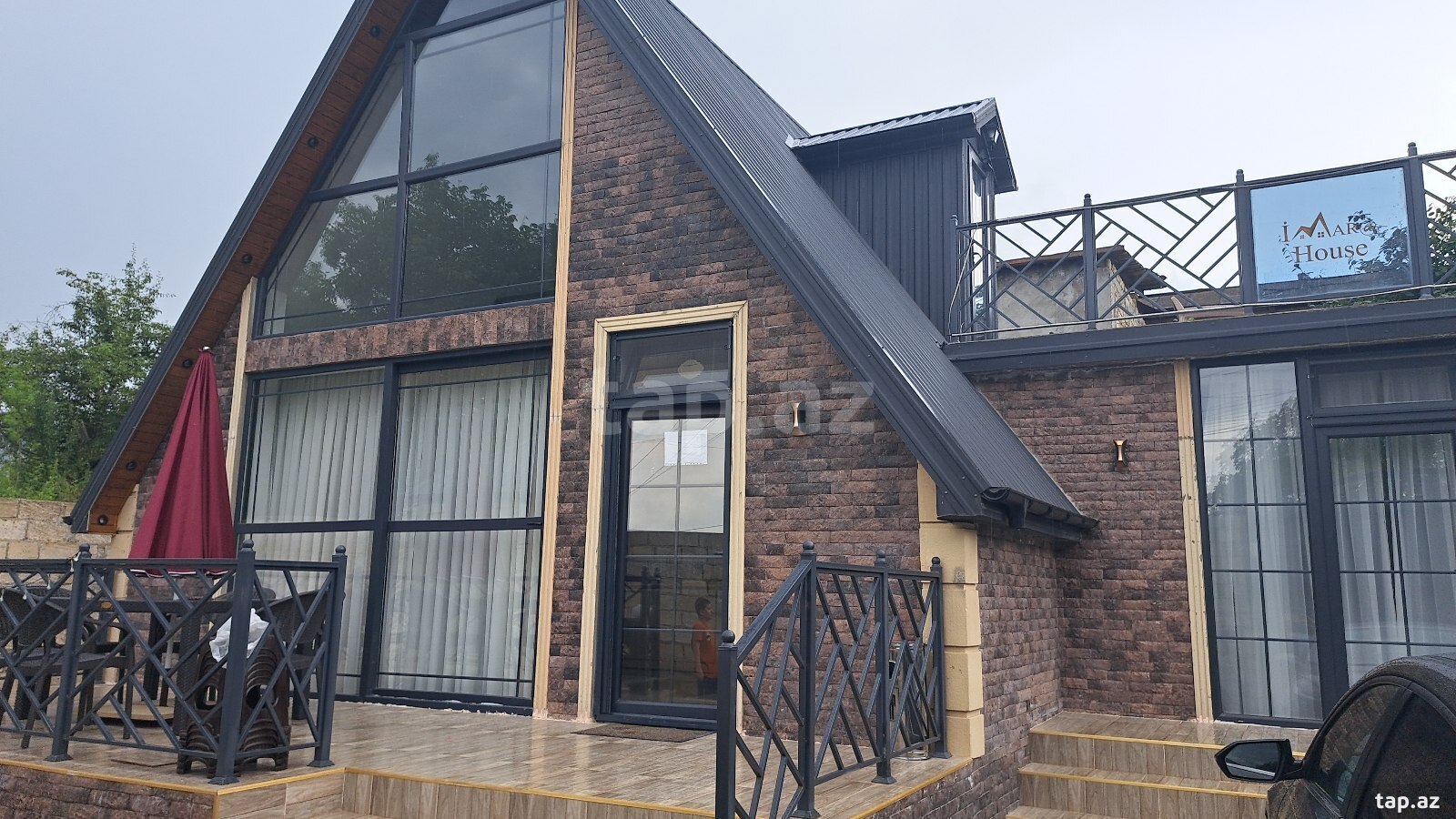 4 otaqlı villa kirayə verilir, Quba