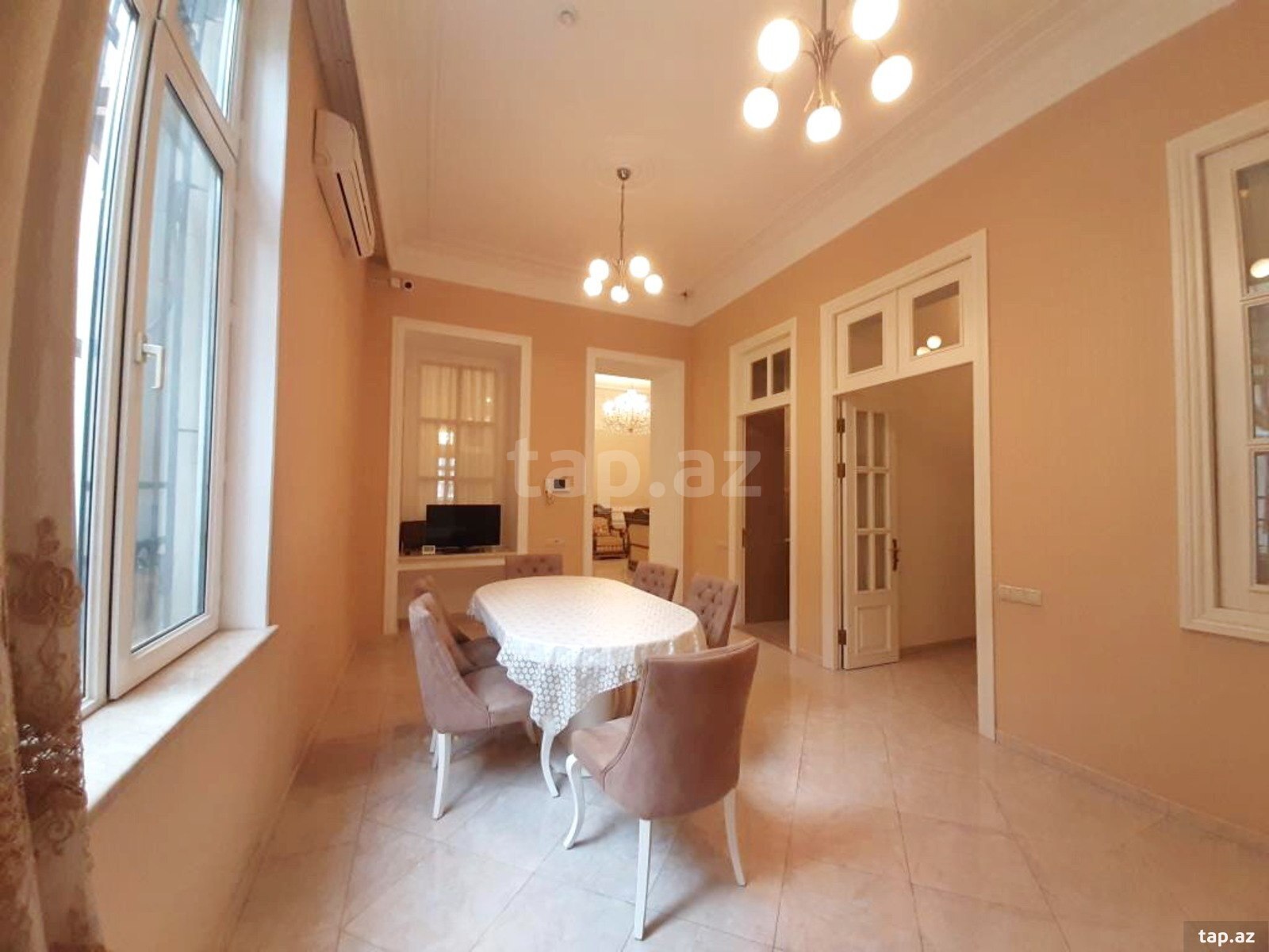 4-otaqlı mənzil kirayə verilir, Z.Əliyeva küç., 175 m²