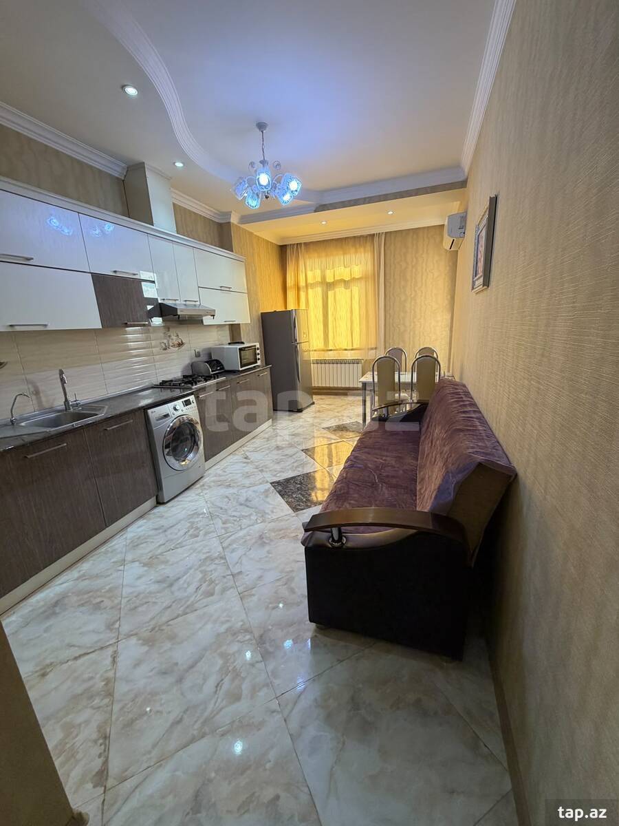 2-otaqlı yeni tikili kirayə verilir, Neftçilər pr., 118 m²