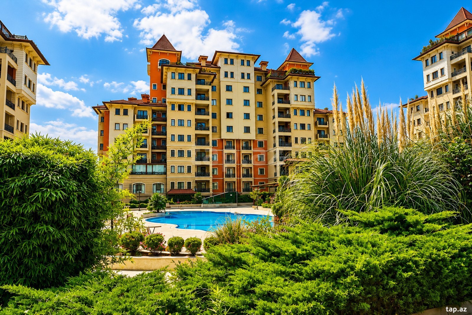 2-otaqlı yeni tikili, Bakıxanov küç., 90.3 m²