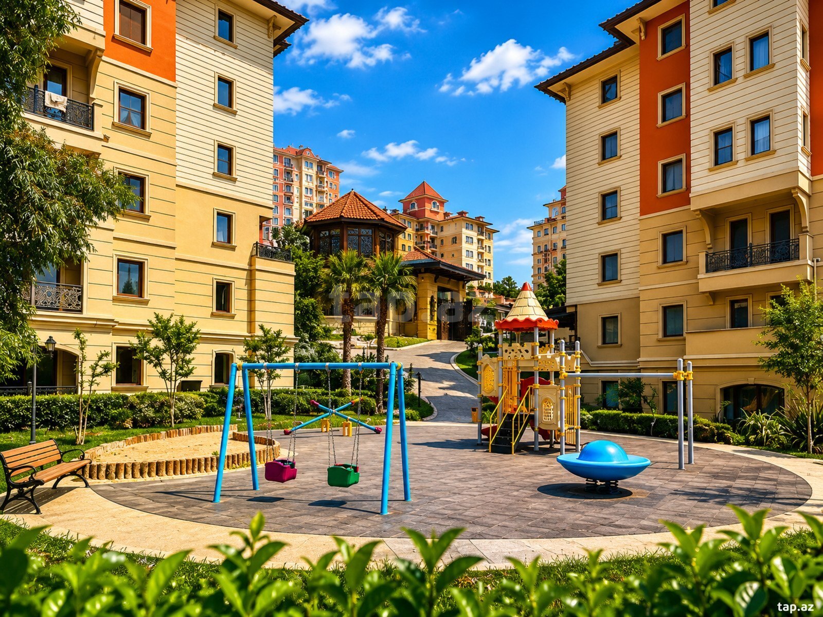 2-otaqlı yeni tikili, Bakıxanov küç., 90.3 m²