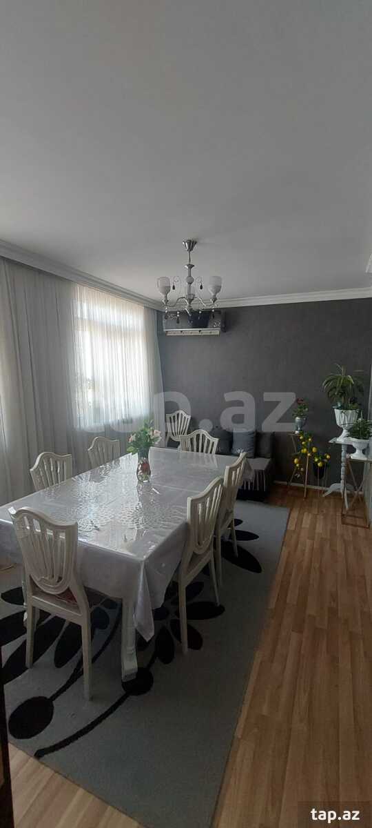 4-otaqlı mənzil, Şəki ş., 100 m²