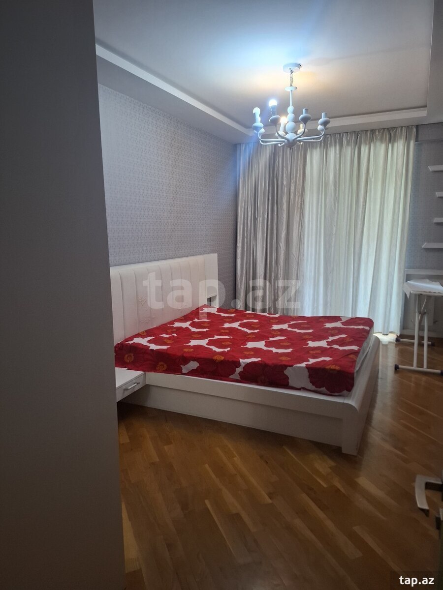 3-otaqlı yeni tikili kirayə verilir, Yusif Vəzir Çəmənzəminli küç., 112 m²