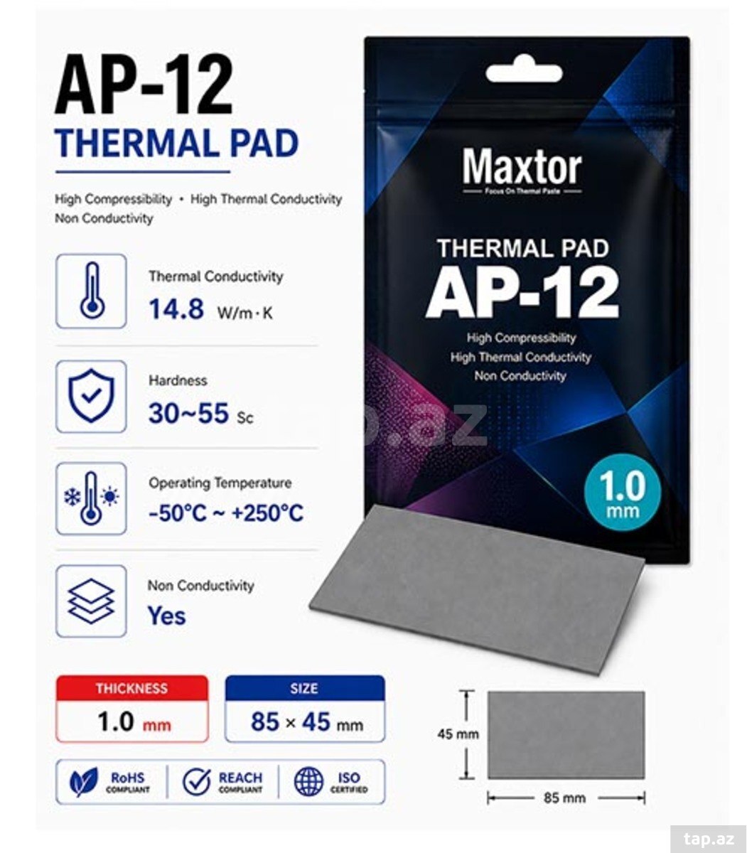 Maxtor AP-12 Thermal Pad 1mm Original (85x45mm)