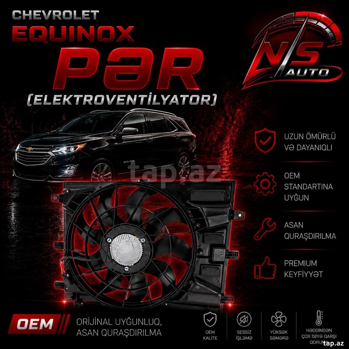 Chevrolet Equinox pəri
