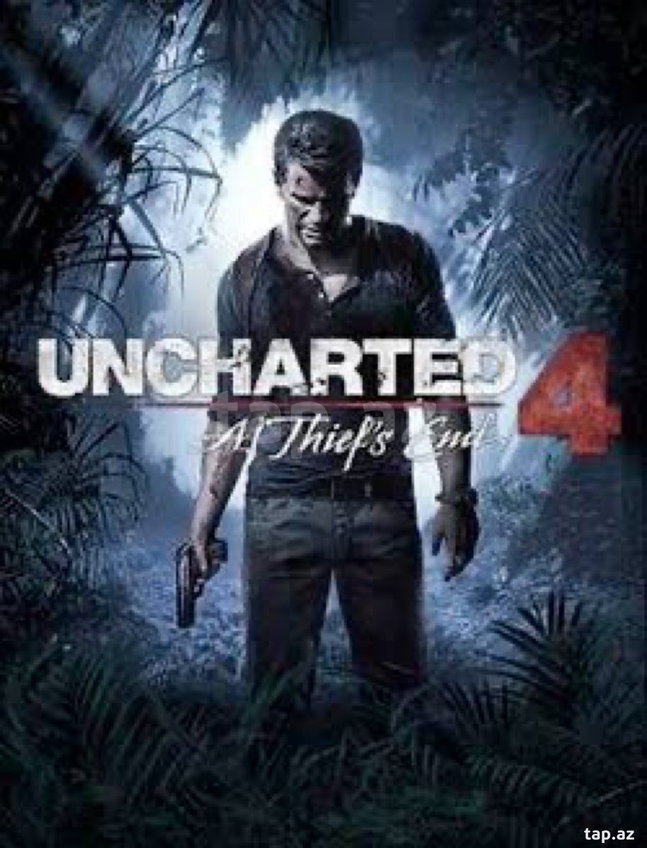 PS4 üçün Uncharted 4 oyun diski