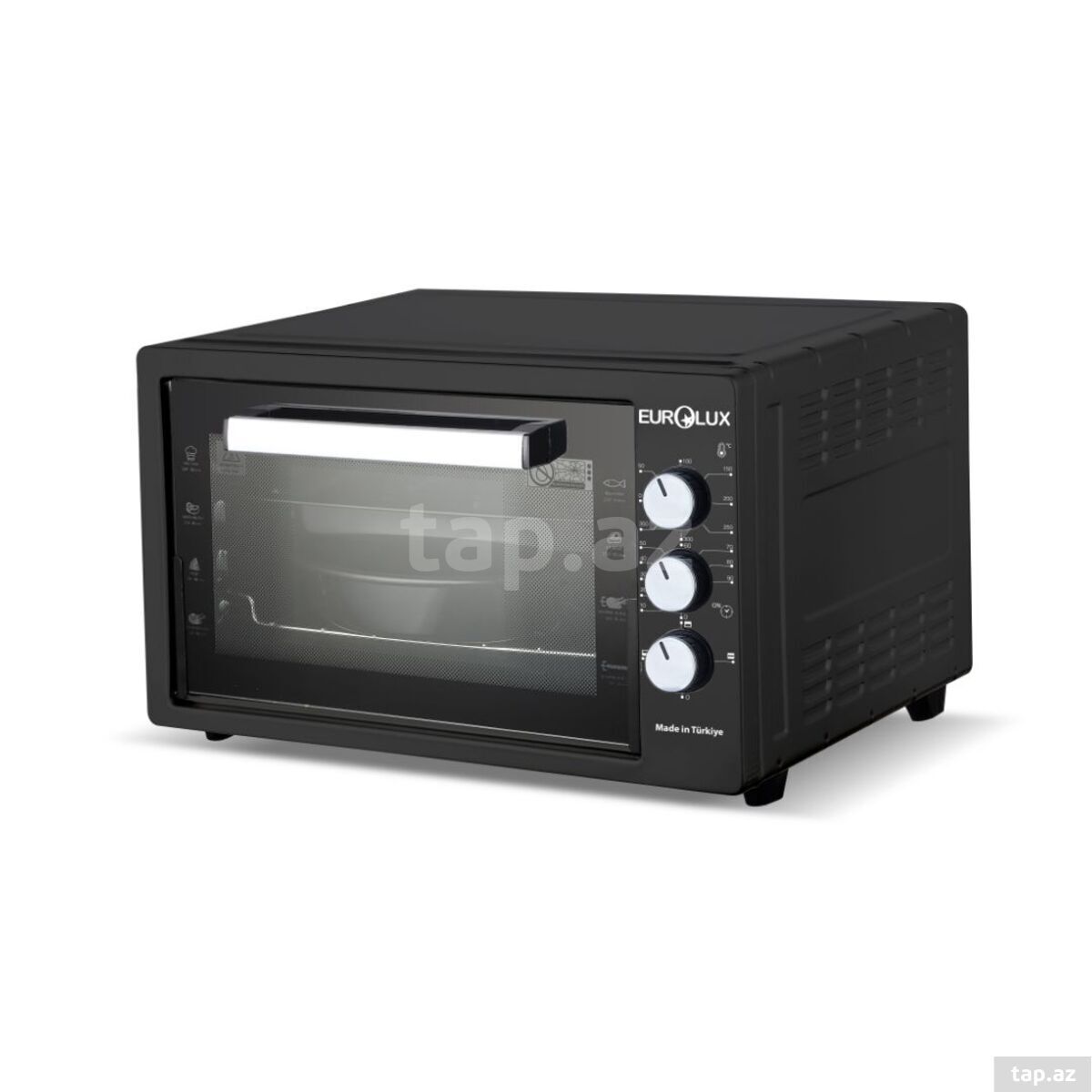 Elektrik soba Eurolux EU-EO3213EB-45LDG Black — 1