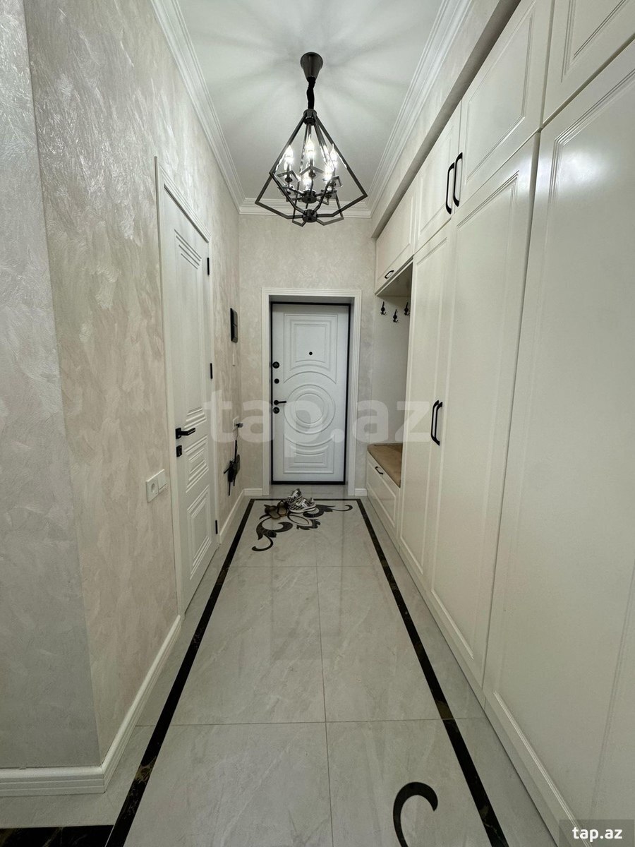 3-otaqlı yeni tikili kirayə verilir, Sahil m., 120 m²