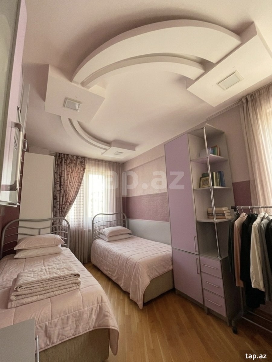 3-otaqlı yeni tikili, Qara Qarayev pr., 110 m²