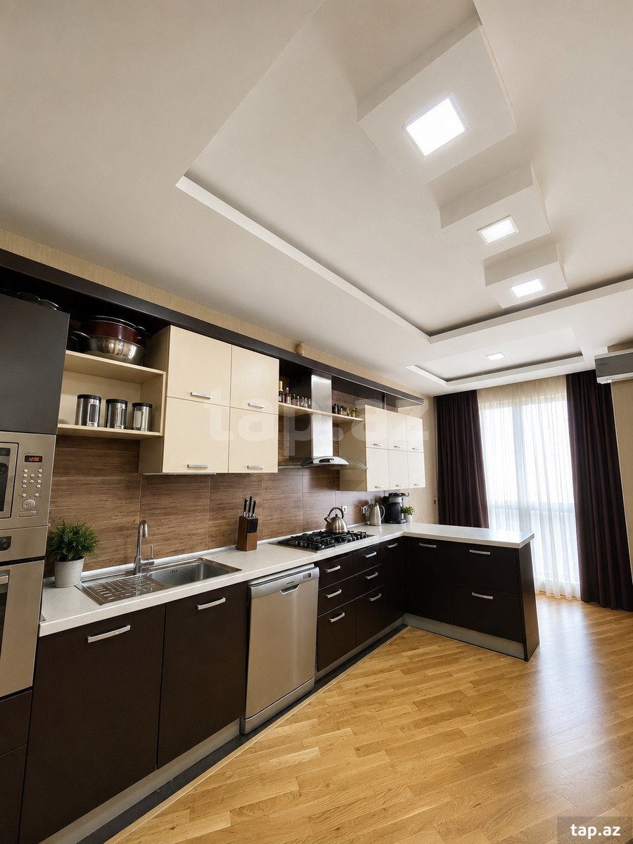 3-otaqlı yeni tikili, Qara Qarayev pr., 110 m²
