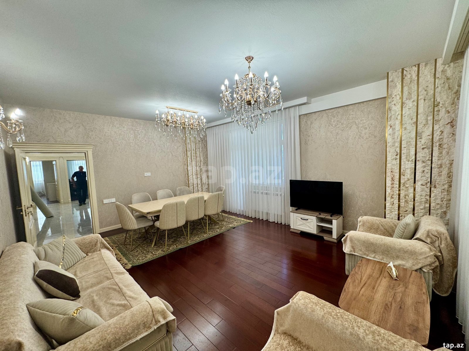 4-otaqlı yeni tikili kirayə verilir, Bakıxanov qəs., 137 m²