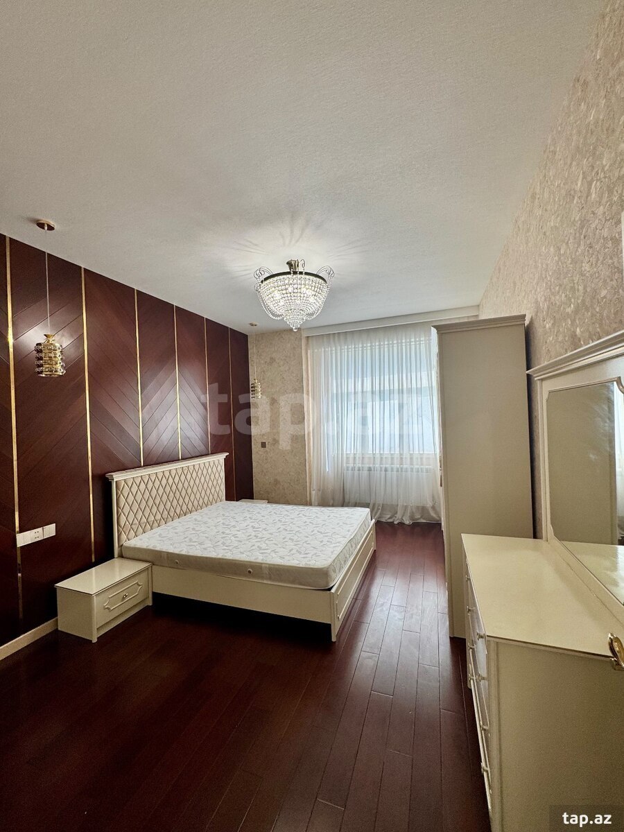 4-otaqlı yeni tikili kirayə verilir, Bakıxanov qəs., 137 m²