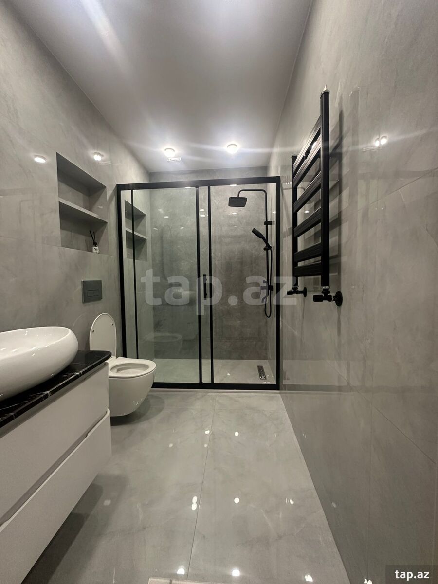 2-otaqlı yeni tikili, Ə.Əliyev küç., 54 m²