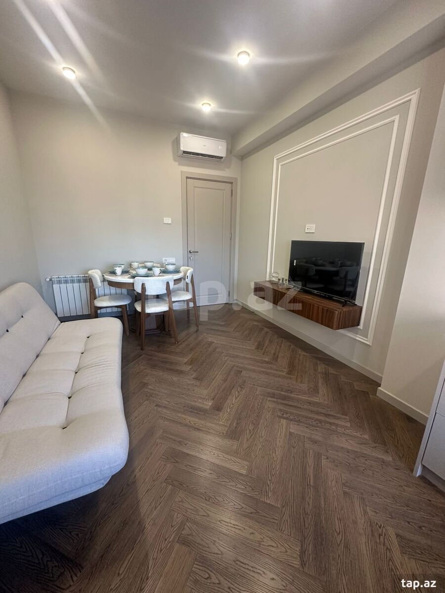 2-otaqlı yeni tikili, Ə.Əliyev küç., 54 m²