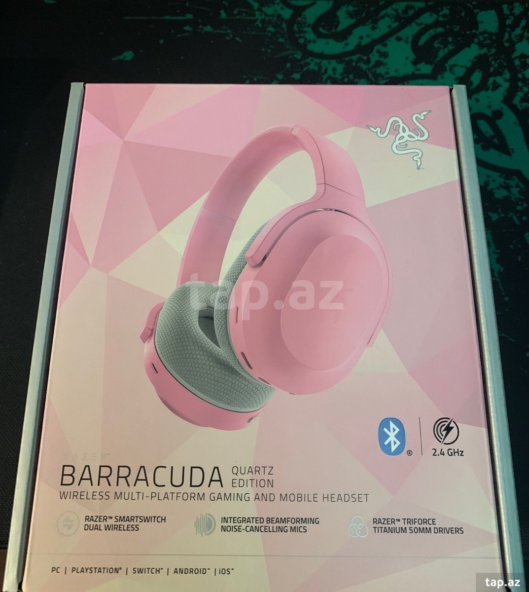 Qulaqlıq Razer Barracuda Quartz