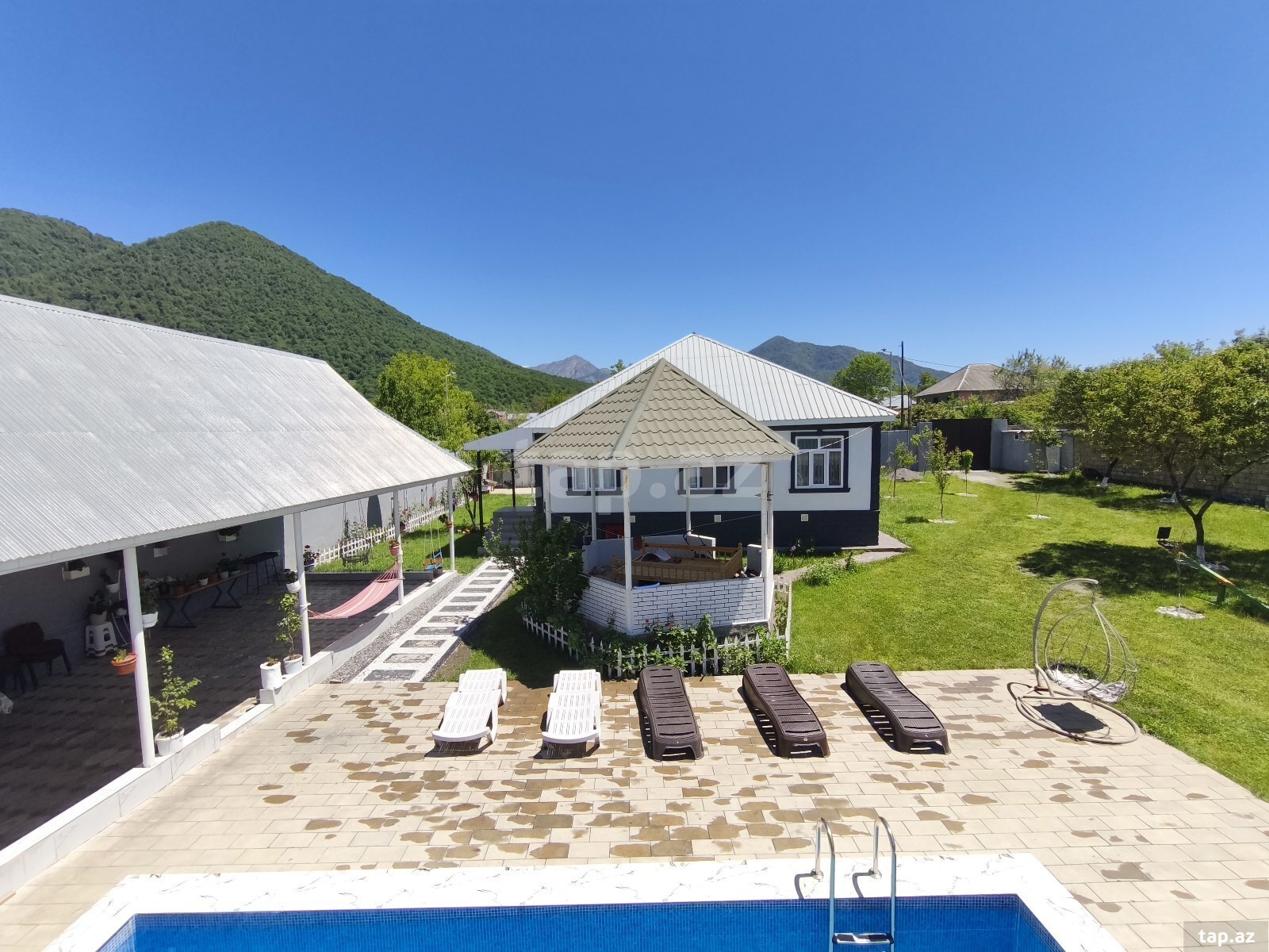 4-room private house for rent, Gabala