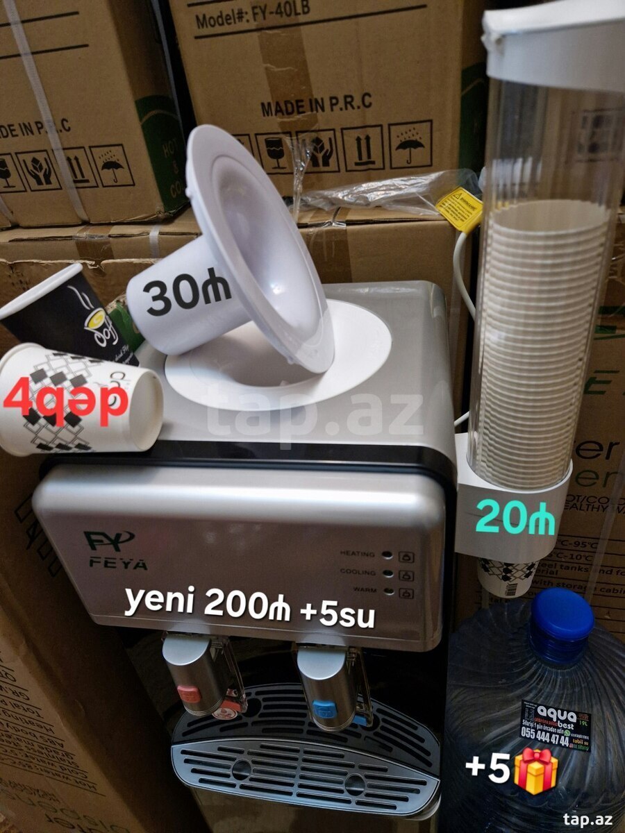Dispenser üçün stəkan qabı