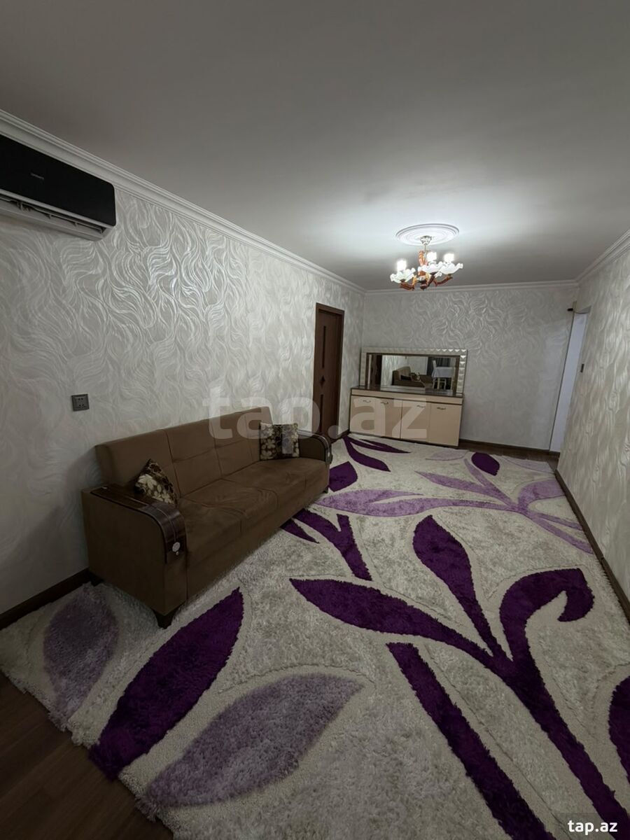2-otaqlı mənzil, Nizami r., 50 m²