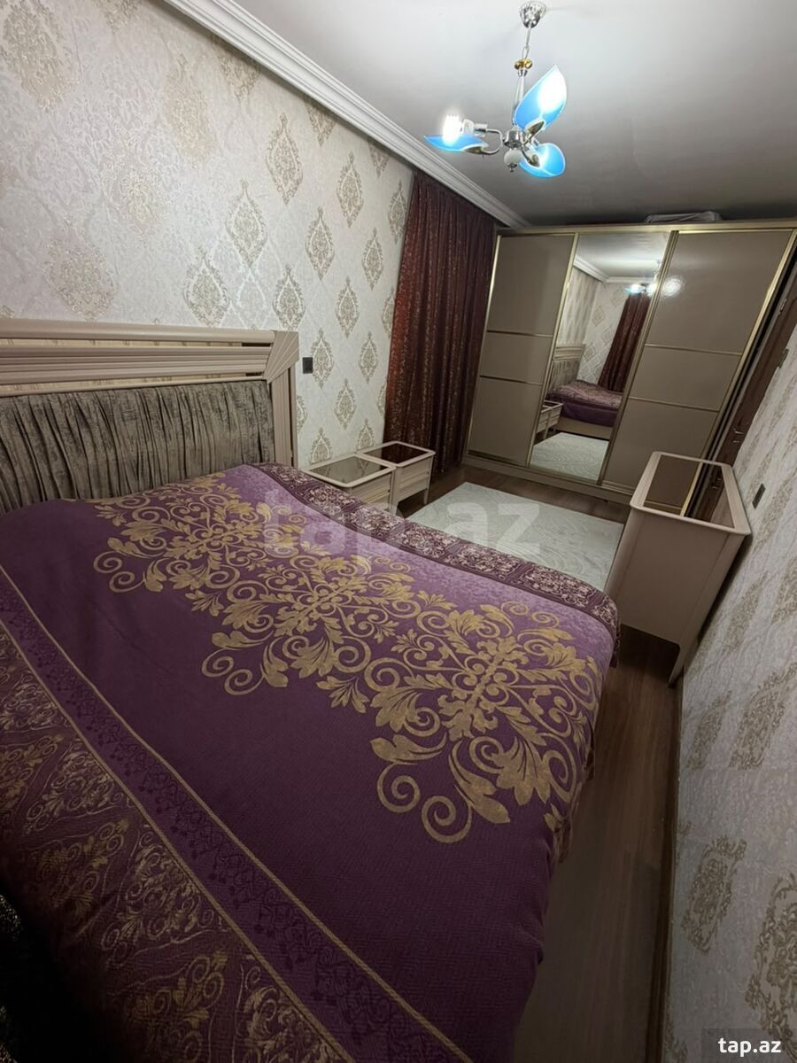 2-otaqlı mənzil, Nizami r., 50 m²