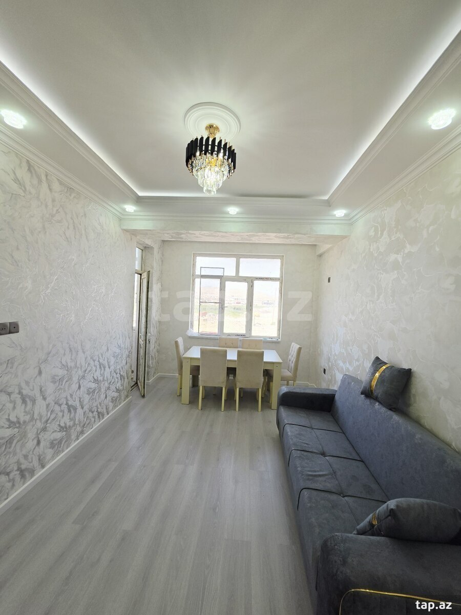 2-otaqlı yeni tikili, Qaradağ r., 60 m²