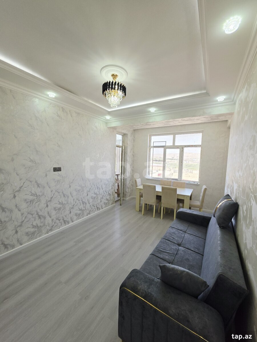 2-otaqlı yeni tikili, Qaradağ r., 60 m²