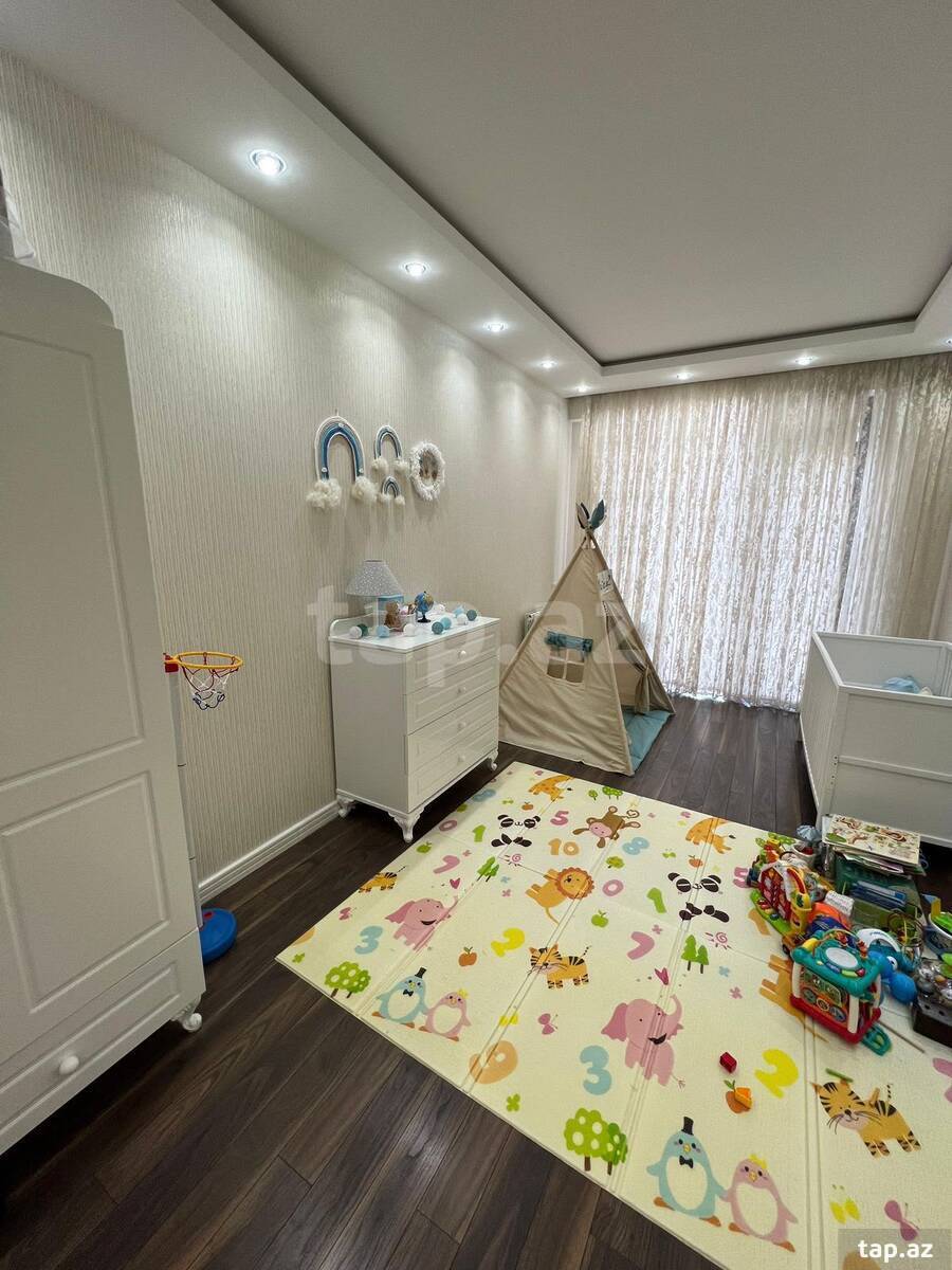 3-otaqlı yeni tikili, Həzi Aslanov m., 147 m²
