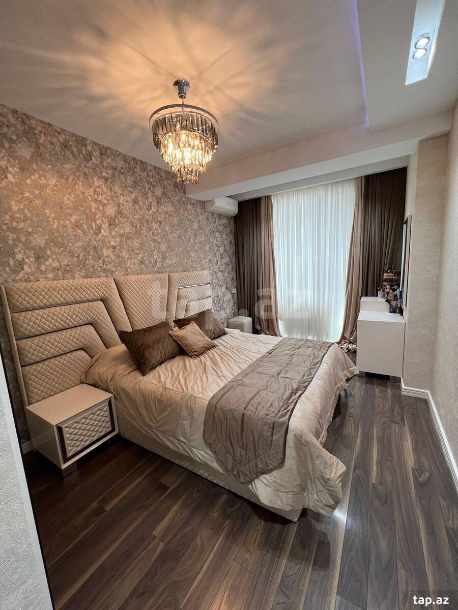 3-otaqlı yeni tikili, Həzi Aslanov m., 147 m²