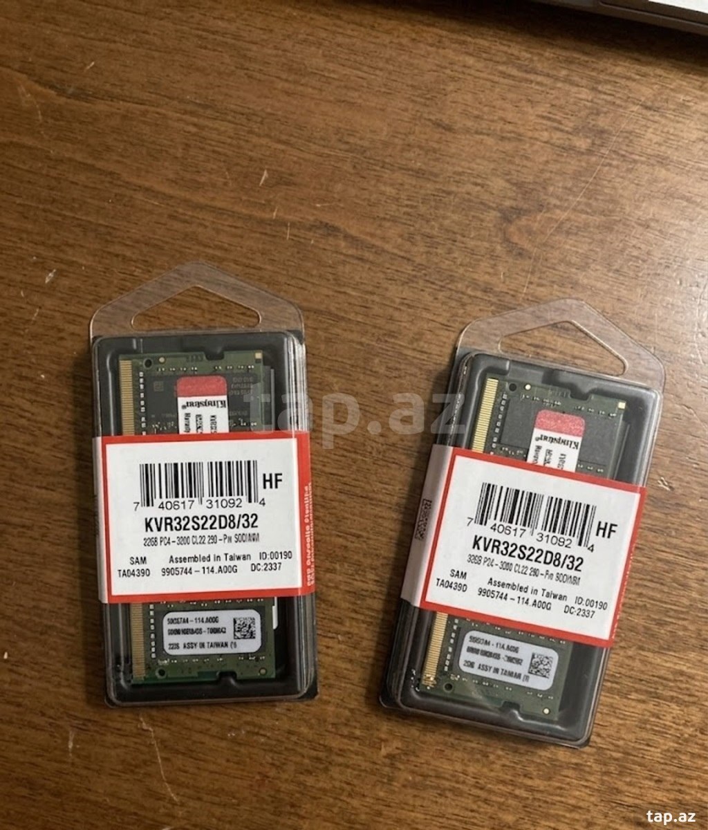 Kingston RAM 64GB Kit (2×32GB) DDR4 3200MHz